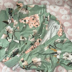 Floral Green BABY BE MINE Robe